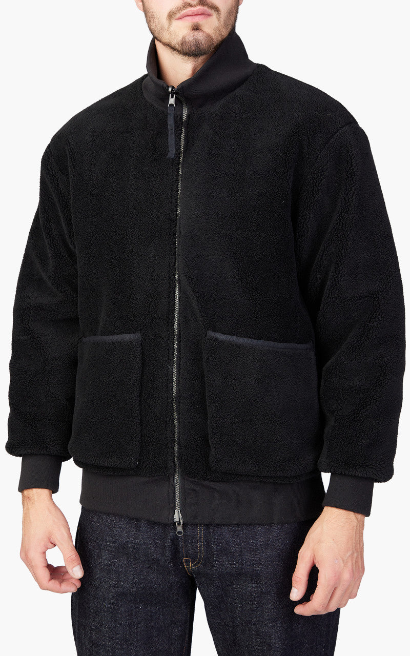 Taion Reversible Military High Neck Down Jacket Black/Black