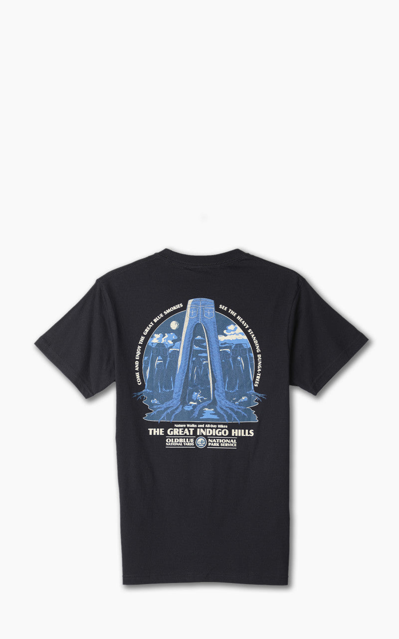 Oldblue Co. The Indigo Hills Tee Black