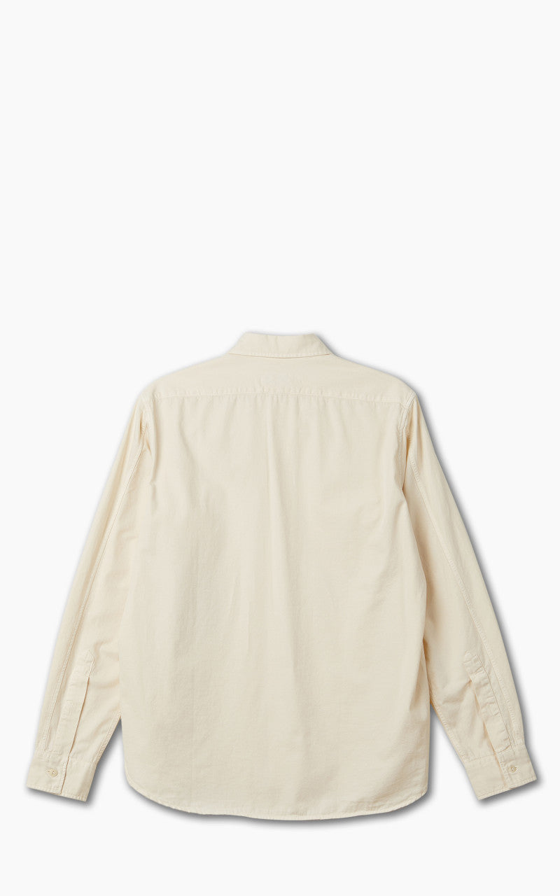 Tellason Clampdown Shirt Cotton Twill Off White