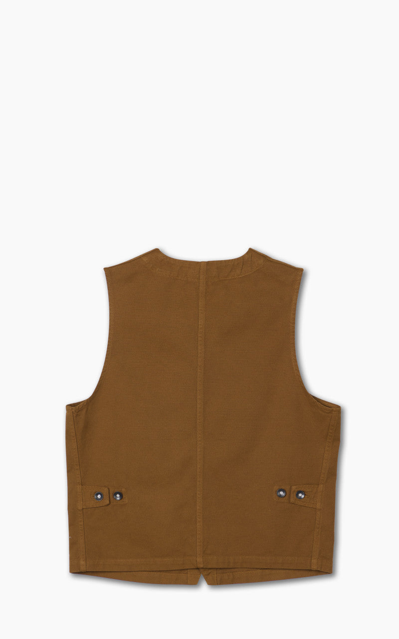 Tellason Ranchhand Vest Canvas Tobac
