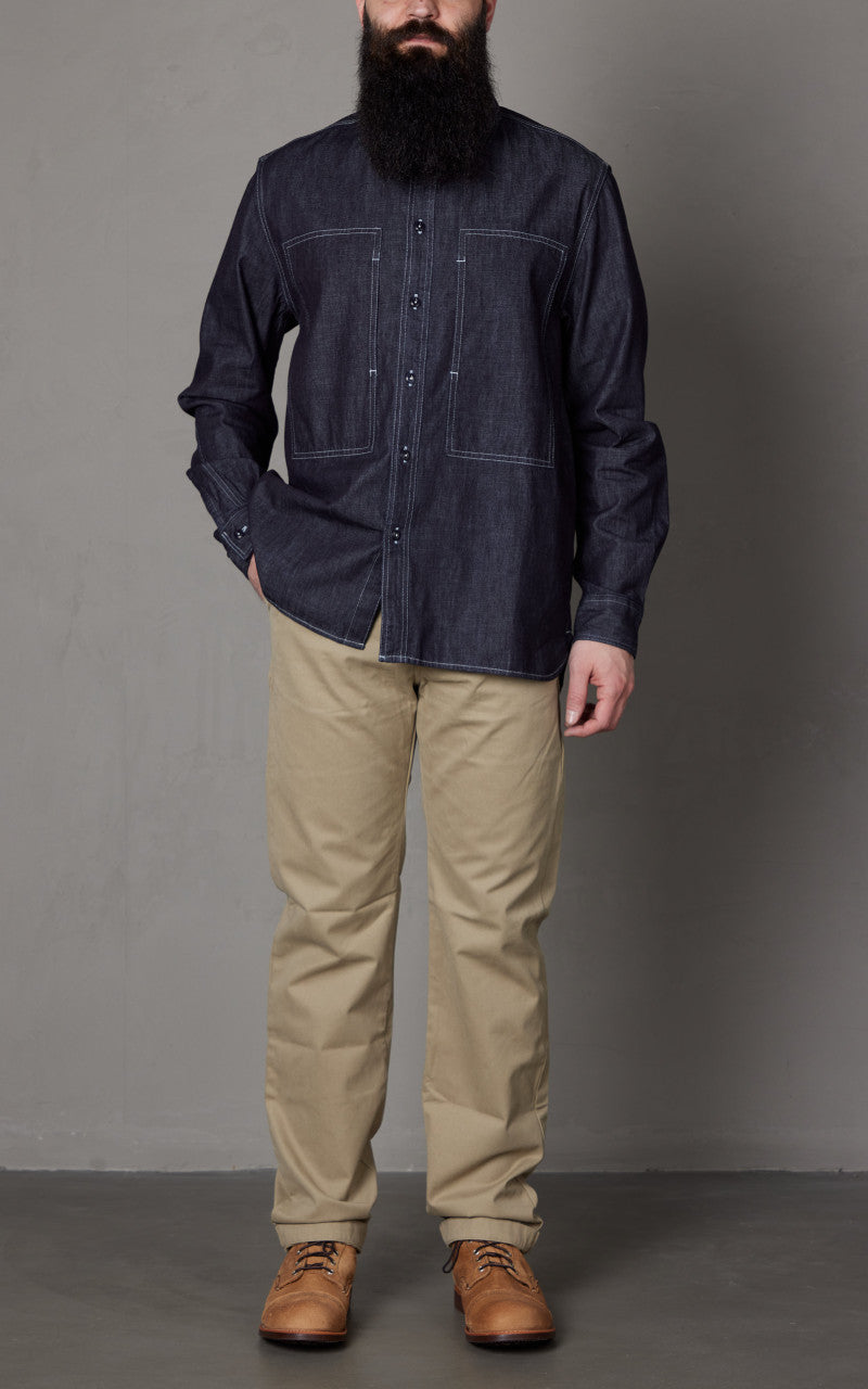 Tellason Marine Shirt Dry Indigo
