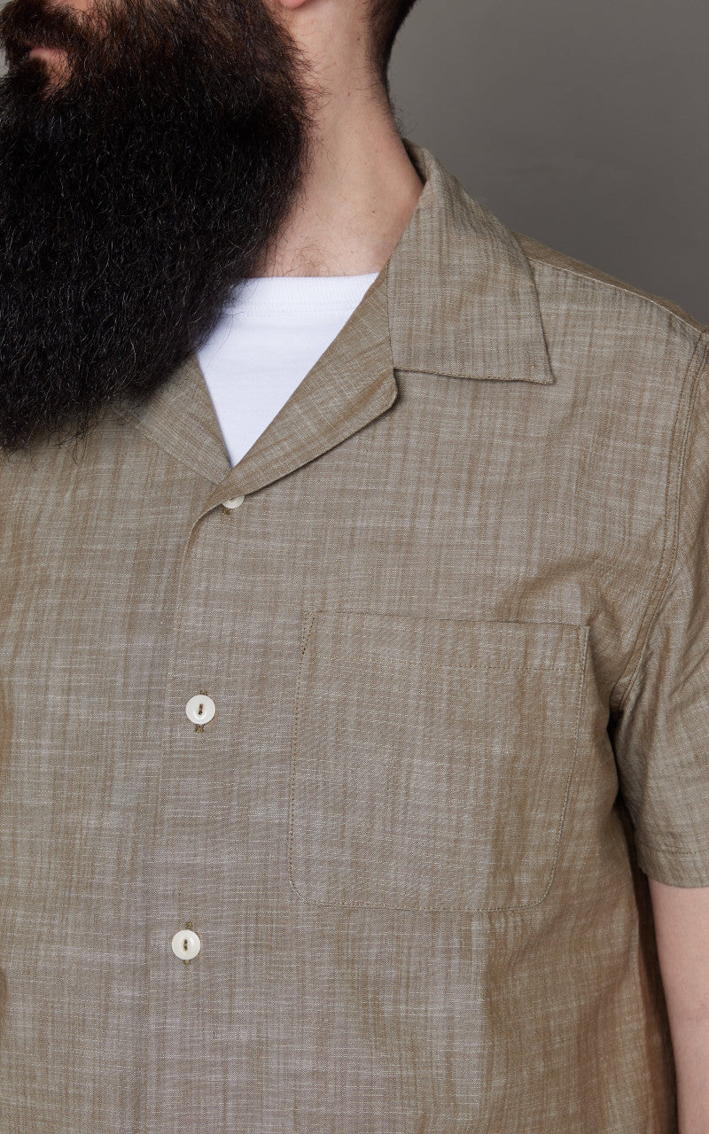 Tellason Bowling Shirt Green