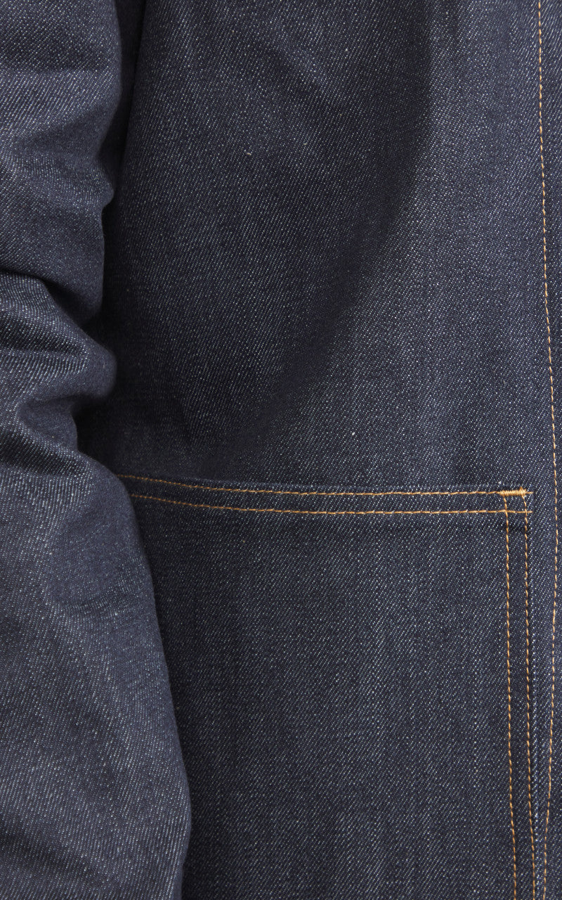 Tellason Baker Jacket Selvedge Lined Raw Indigo
