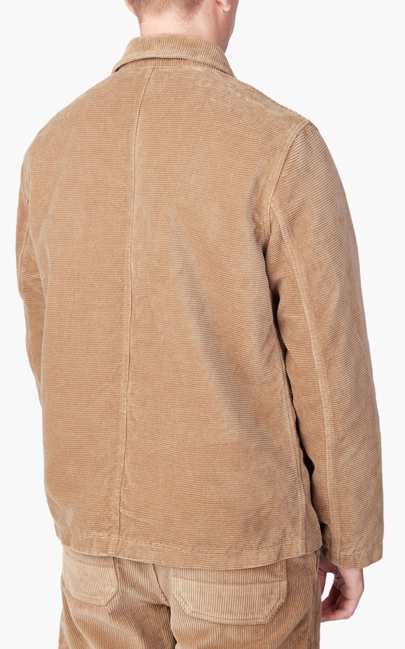 Tellason Shawl Collar Jacket Kindermann Corduroy Taupe