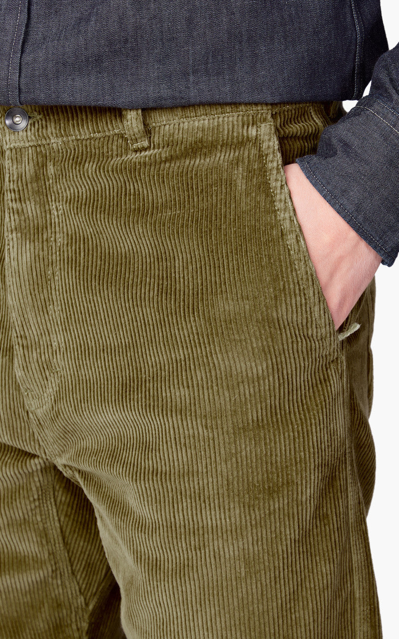 Tellason Worker Pant Kindermann Corduroy Olive