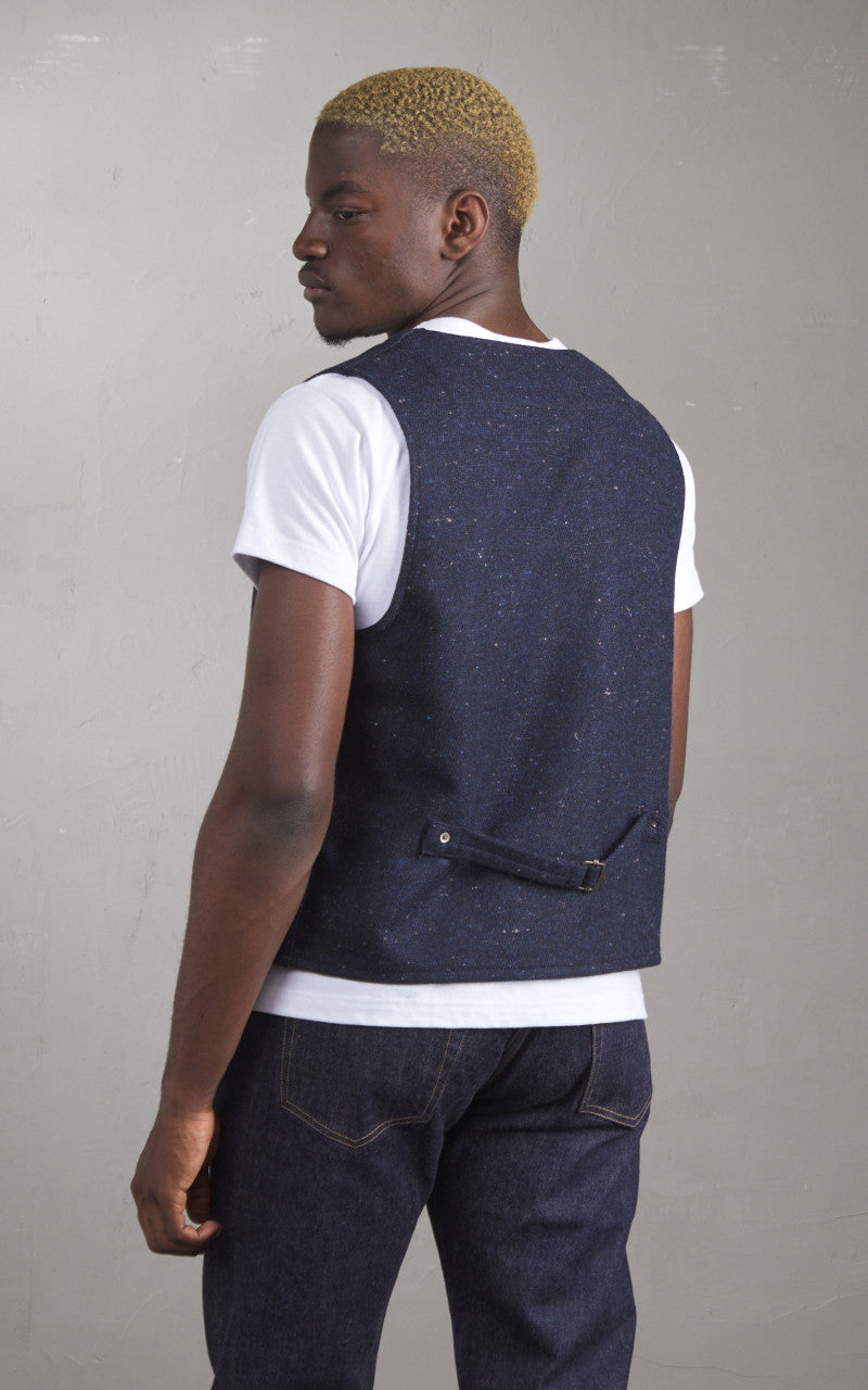 Tellason JK Vest Tommy Wool Navy