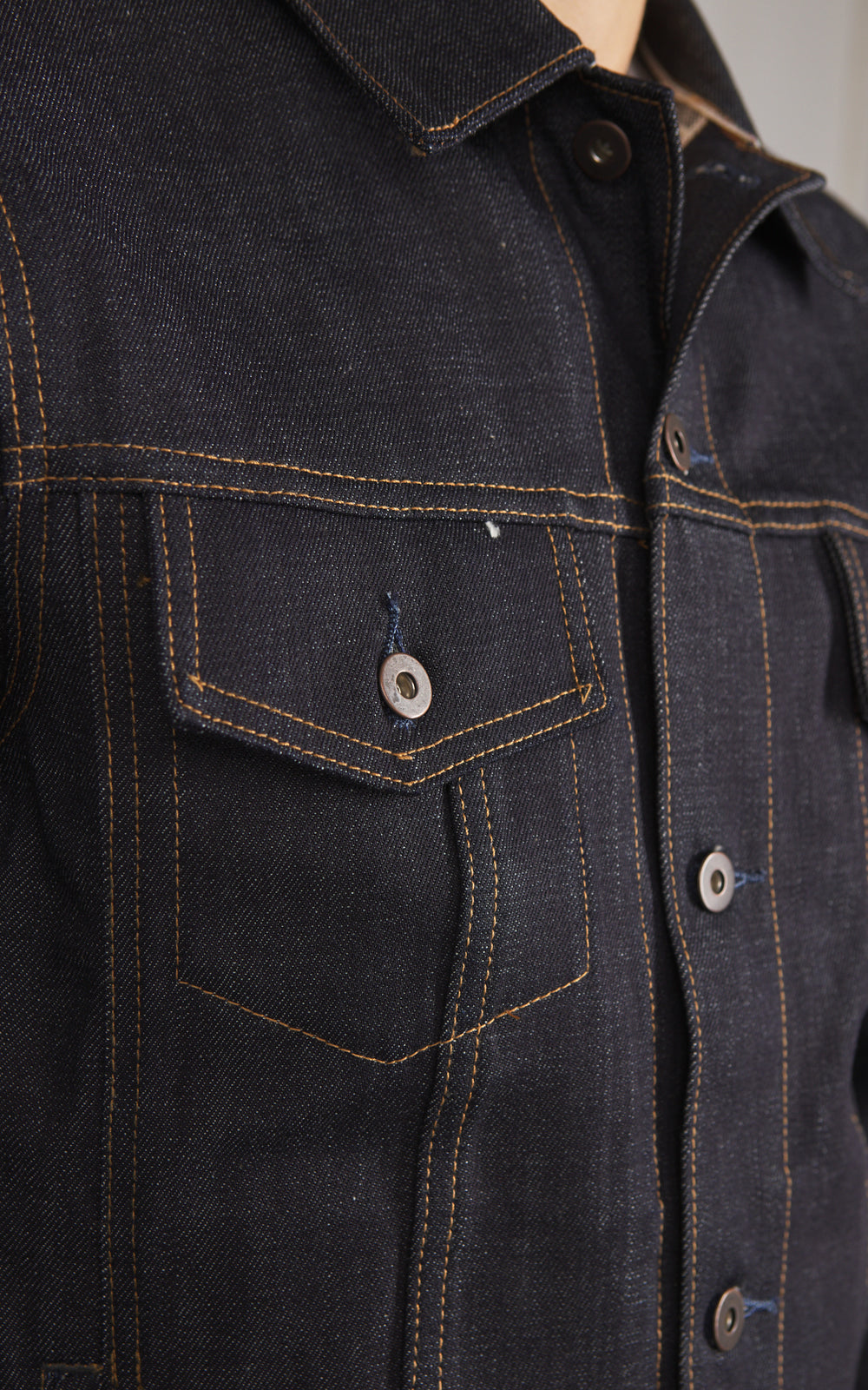 Tellason Jean Jacket Selvedge Denim Indigo 14.75oz