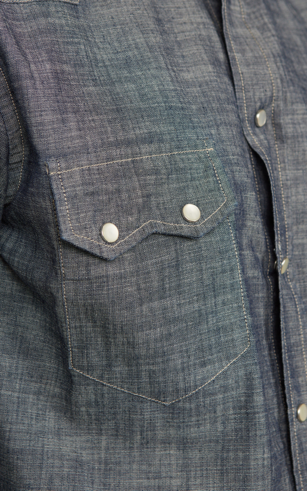 Tellason Cowboy Shirt New Chambray Blue
