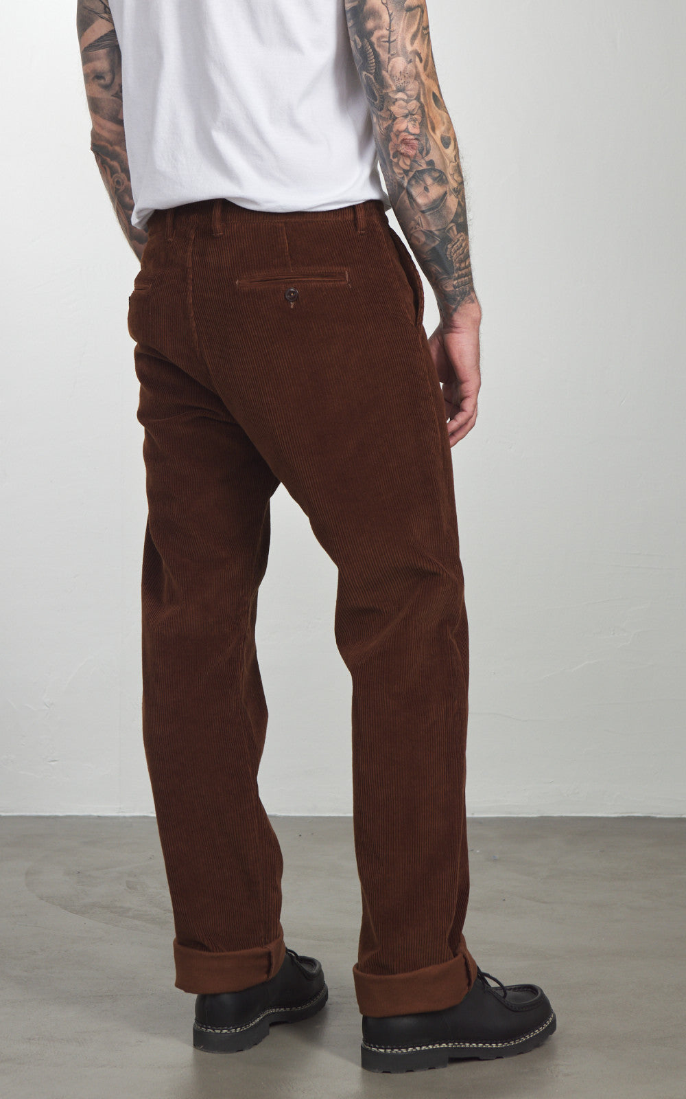 Tellason Chino Kindermann Corduroy Brown