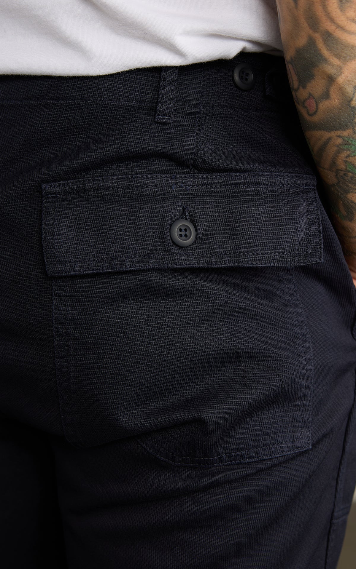 Tellason Fatigue Pant Straight Matisse Dark Navy