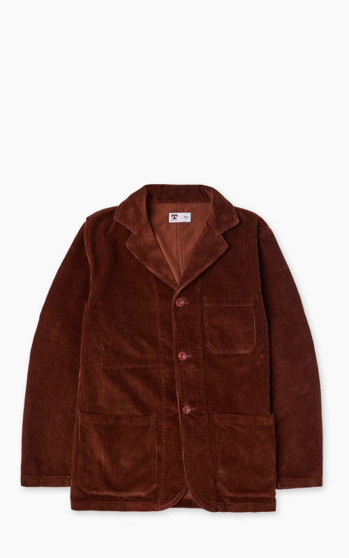 Tellason Work Blazer Kindermann Corduroy Brown