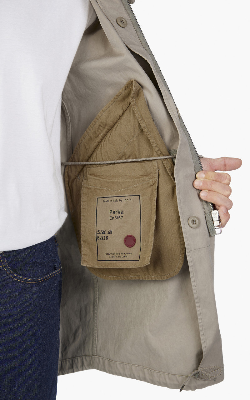 Ten C The Parka Taupe