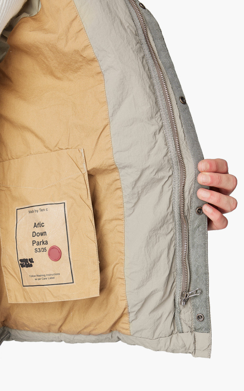Ten C Artic Down Parka Sage