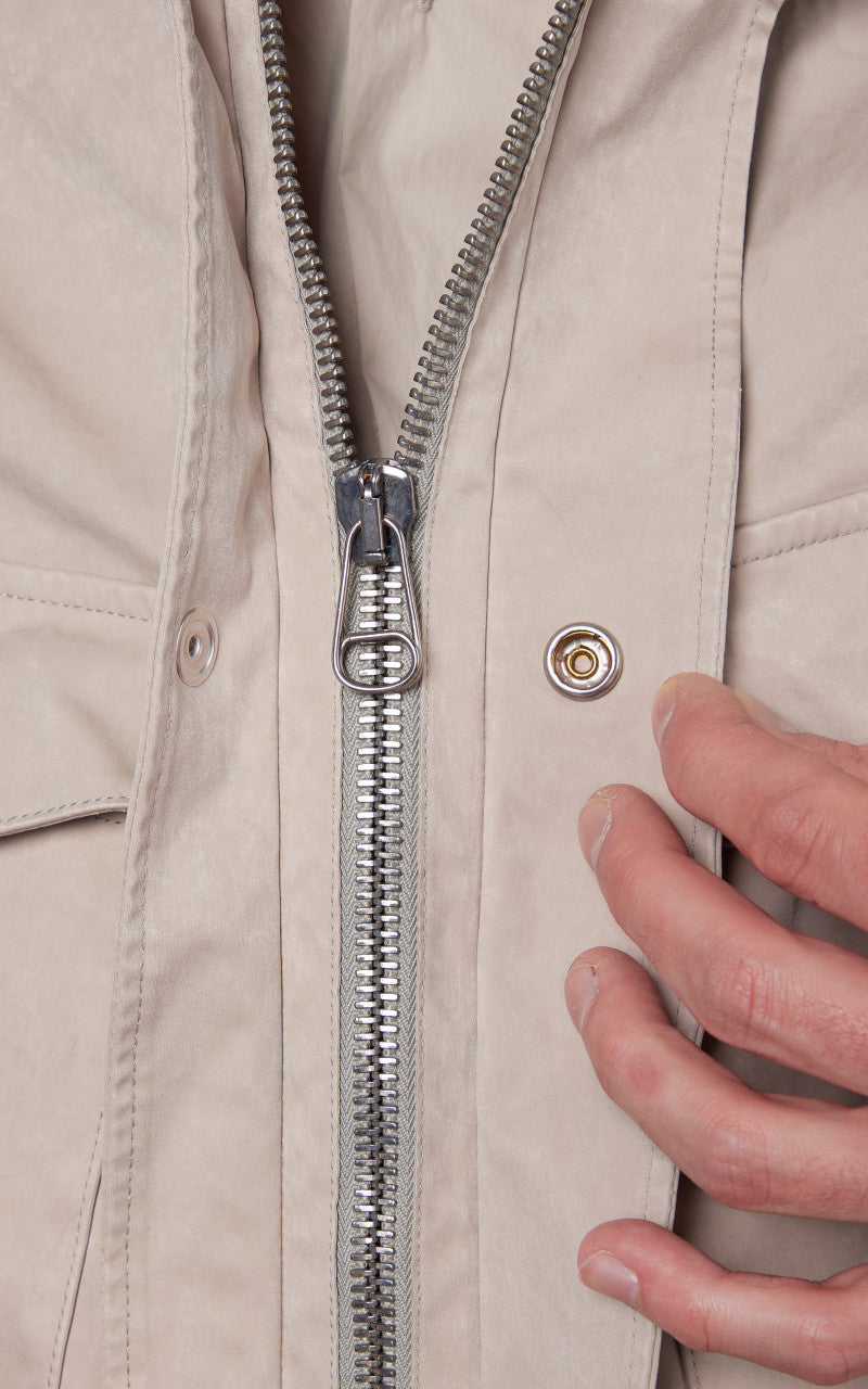 Ten C Tempest Anorak Pale Taupe