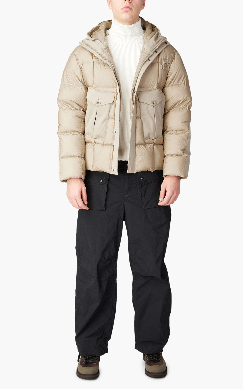Ten C Tempest Combo Down Jacket Pale Taupe