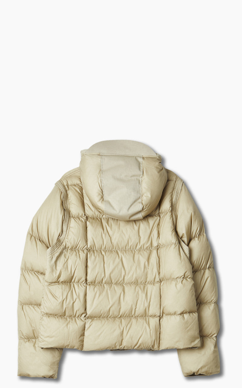 Ten C Hurricane Combo Down Anorak Chalk Shade