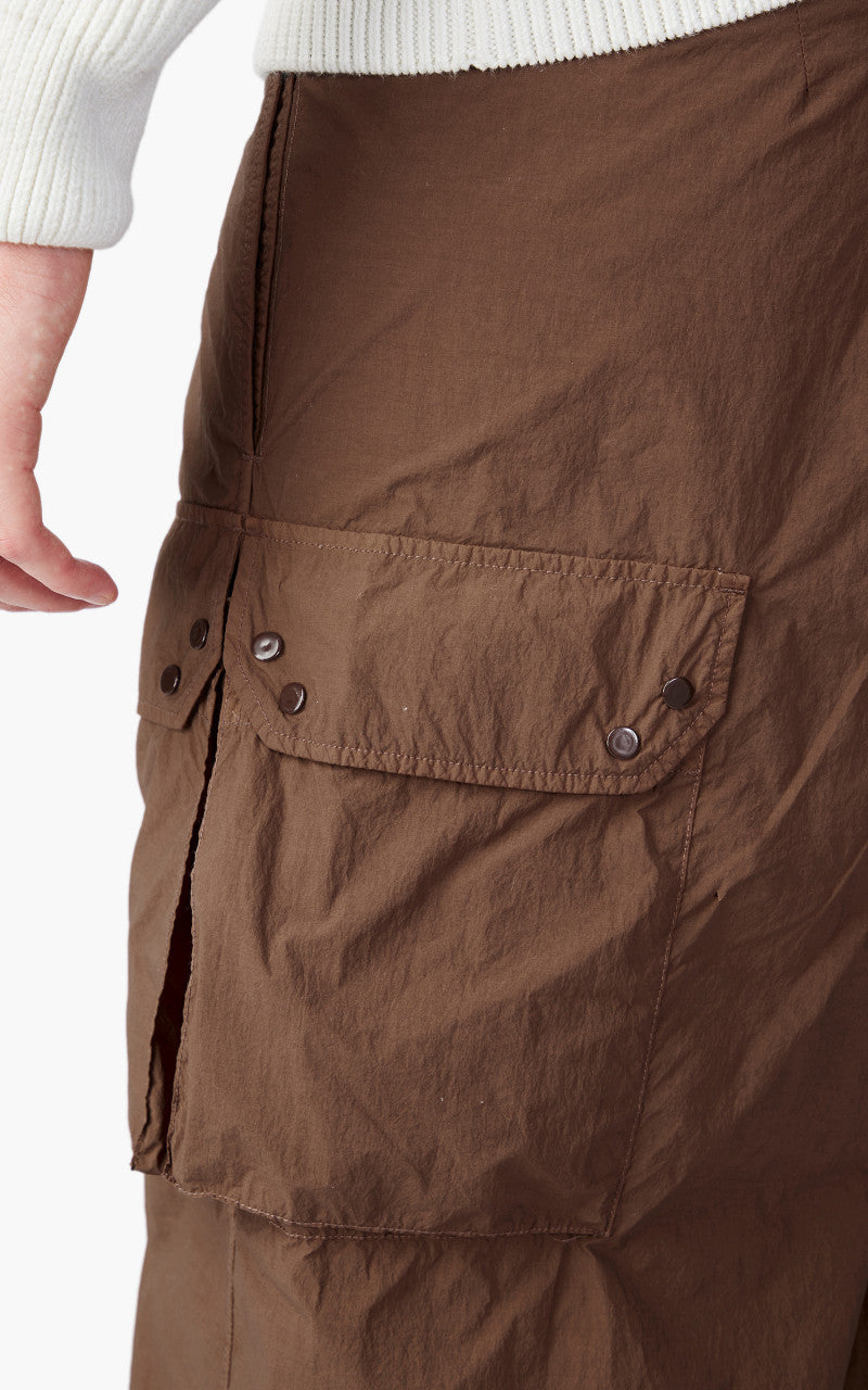 Ten C Cargo Pants With Flap Pockets Walnut