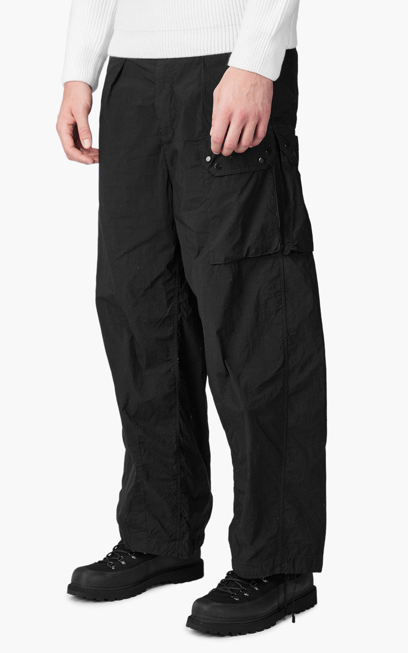 Ten C Cargo Pants With Flap Pockets Black