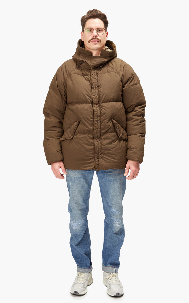 Ten C Artic Down Parka Brown
