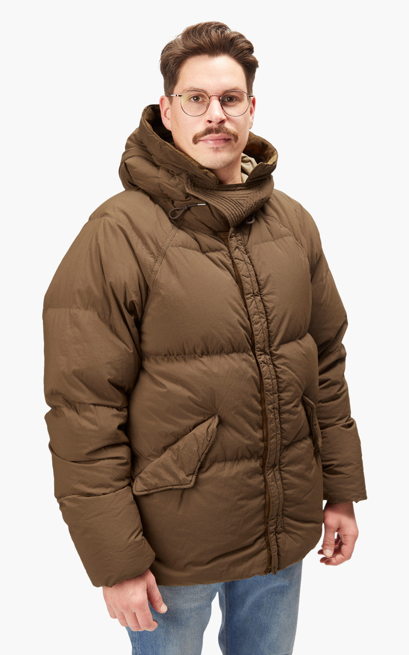 Ten C Artic Down Parka Brown