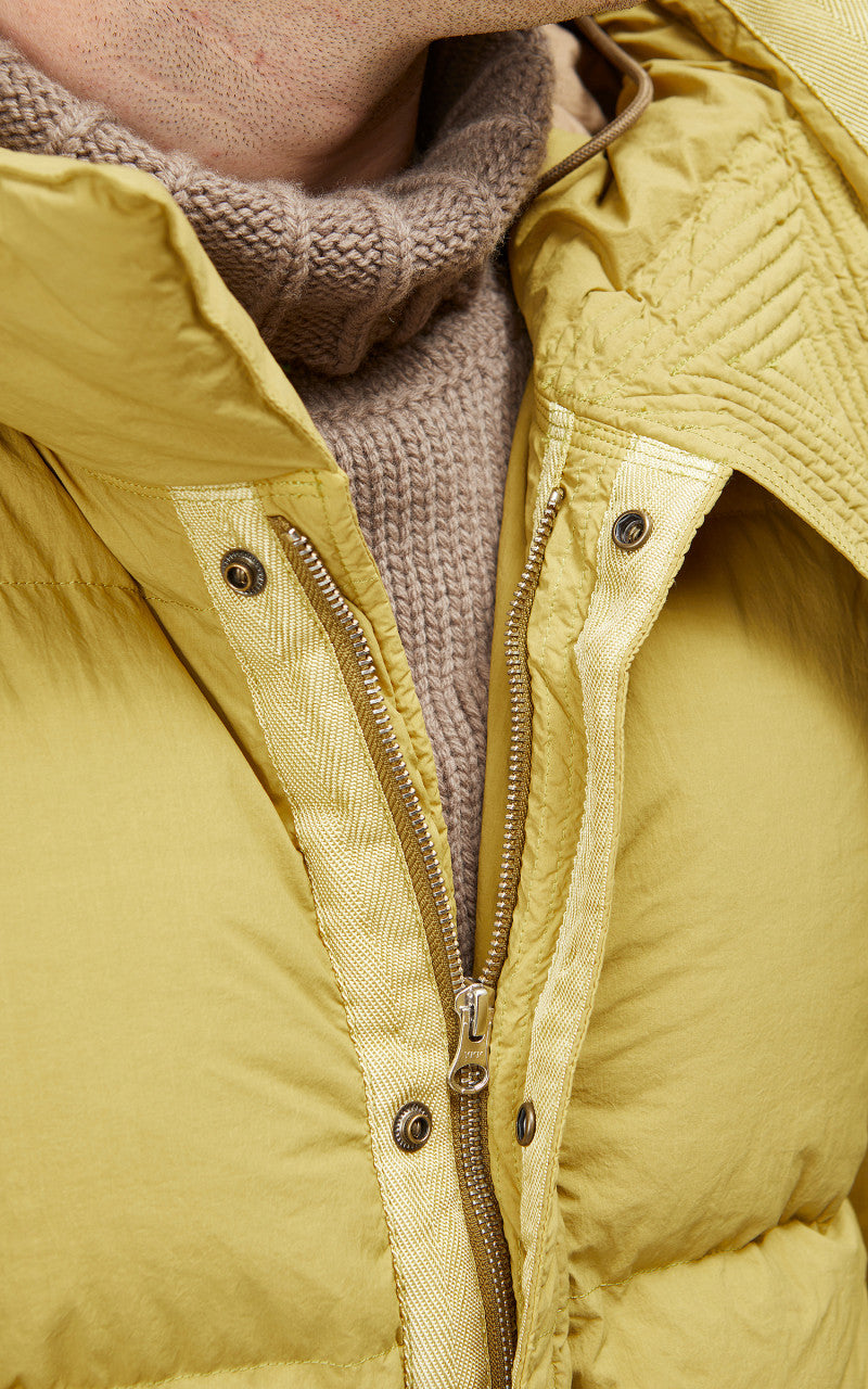 Ten C Artic Down Parka Mustard