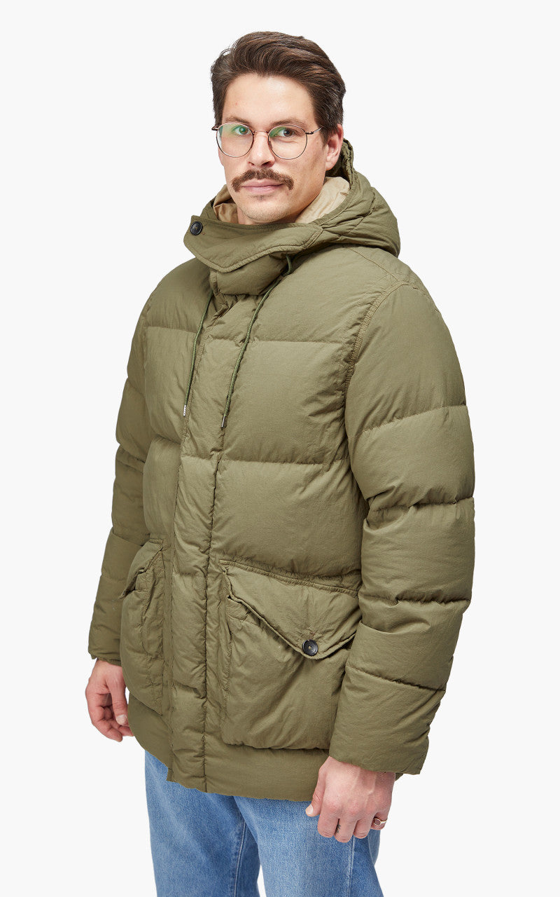 Ten C Polar Down Parka Olive