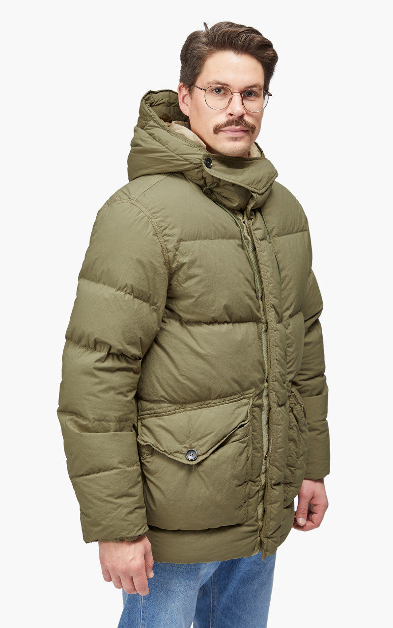 Ten C Polar Down Parka Olive