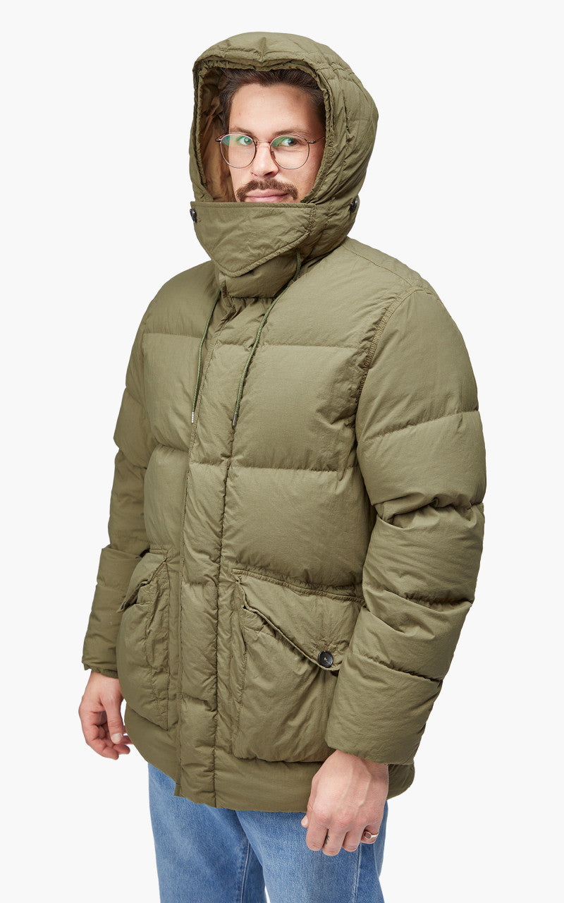 Ten C Polar Down Parka Olive