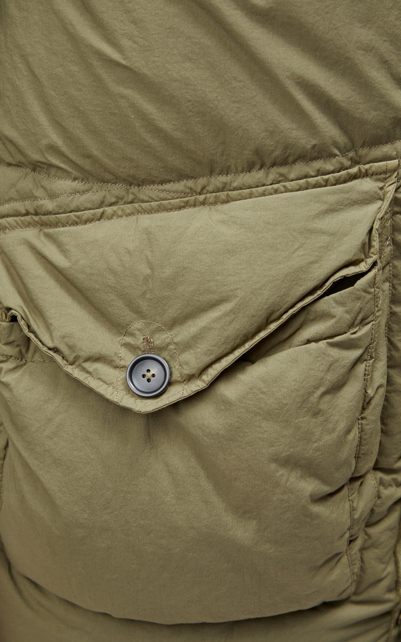 Ten C Polar Down Parka Olive