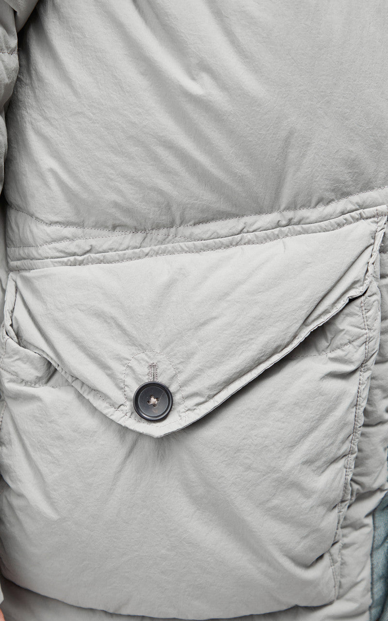 Ten C Polar Down Parka Grey
