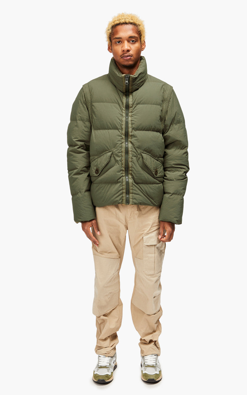 Ten C Austral Down Jacket Vest Olive