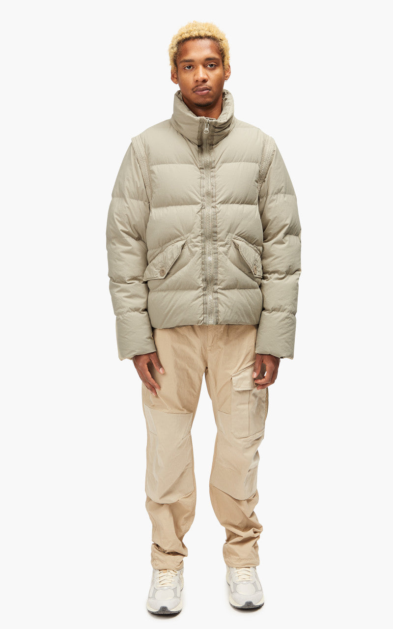 Ten C Austral Down Jacket Vest Taupe