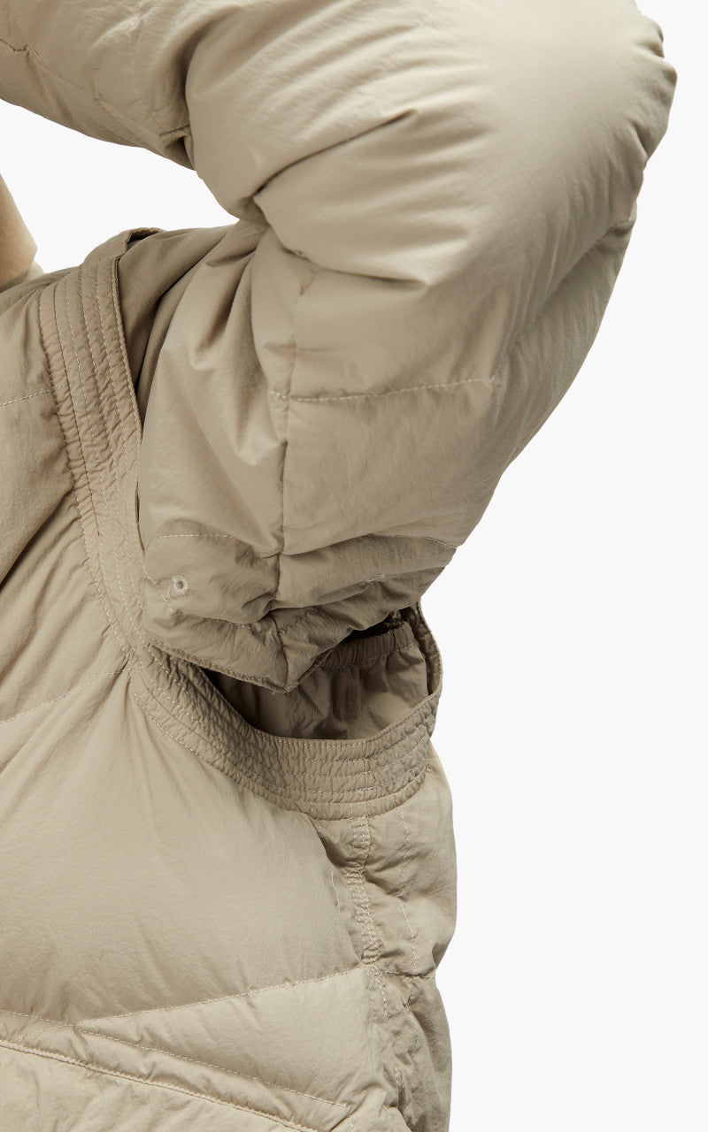 Ten C Austral Down Jacket Vest Taupe