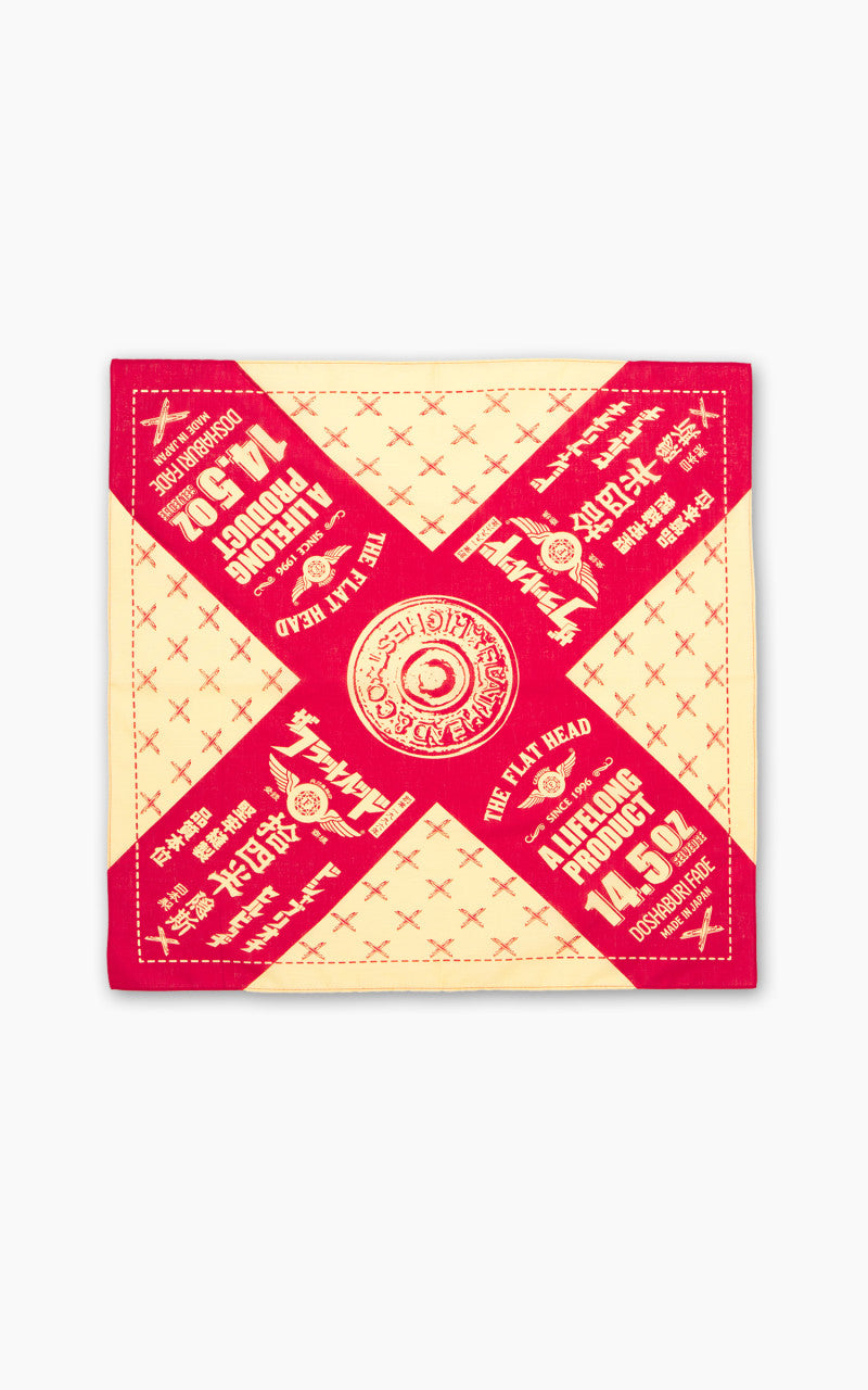 The Flat Head FN-3004 Wide Tapered Jeans Selvedge One Wash Indigo