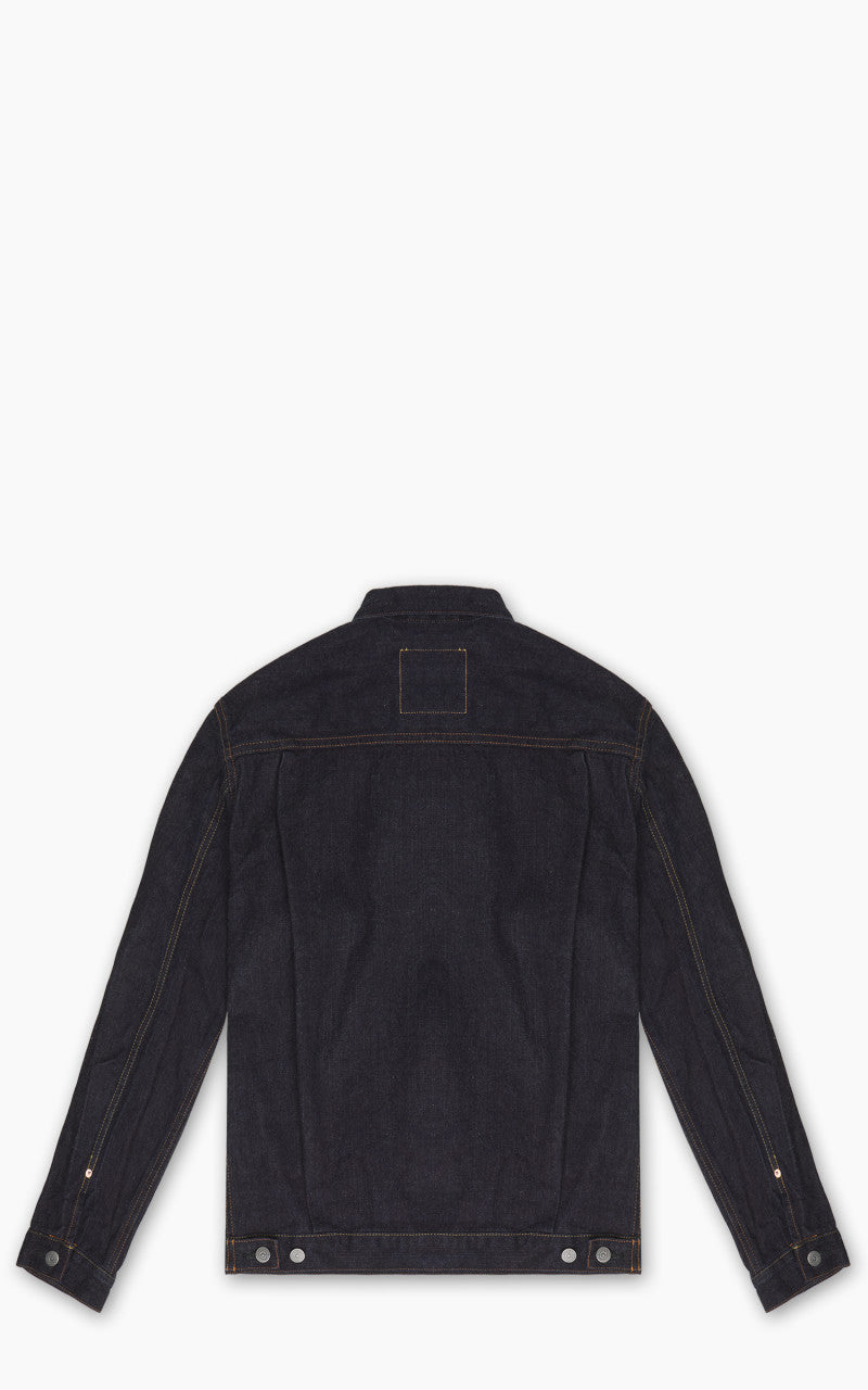 The Flat Head FN-OJ-D002 Denim Jacket 50s One Wash Indigo