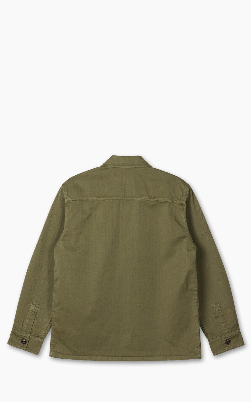The Quartermaster WWII Fatigue Jacket HBT Olive