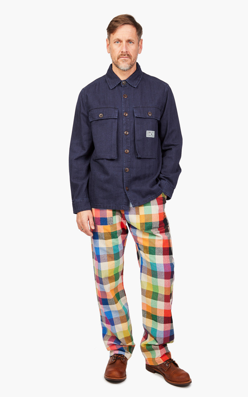 The Quartermaster WWII Fatigue Jacket HBT Indigo