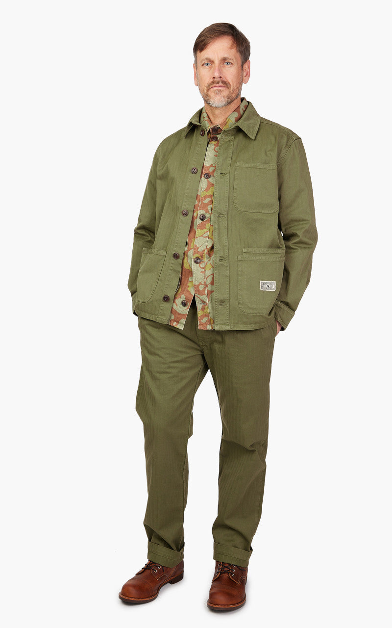 The Quartermaster P41 Utility Jacket Olive
