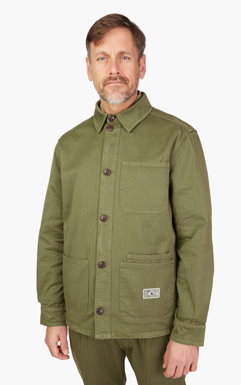 The Quartermaster P41 Utility Jacket Olive