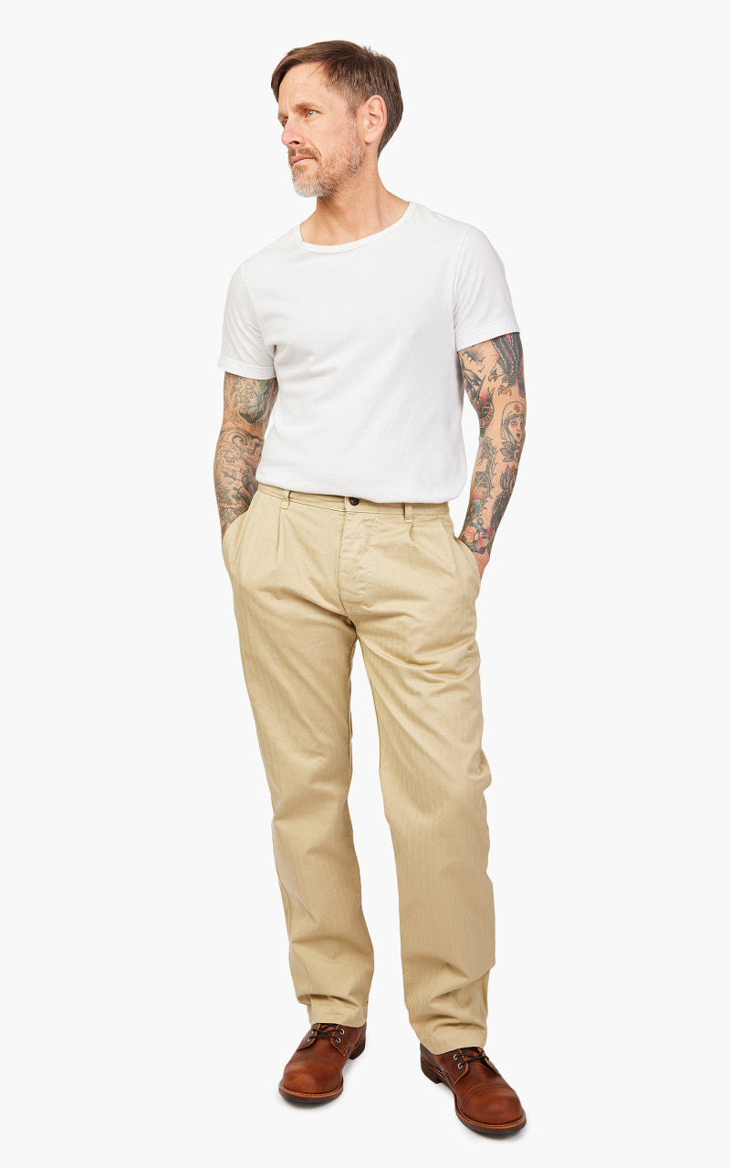 The Quartermaster French Chino HBT Khaki