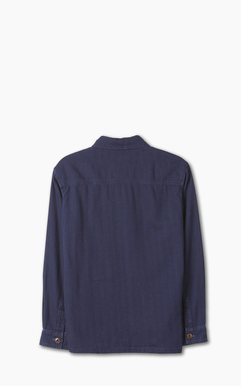 The Quartermaster WWII Fatigue Jacket HBT Indigo