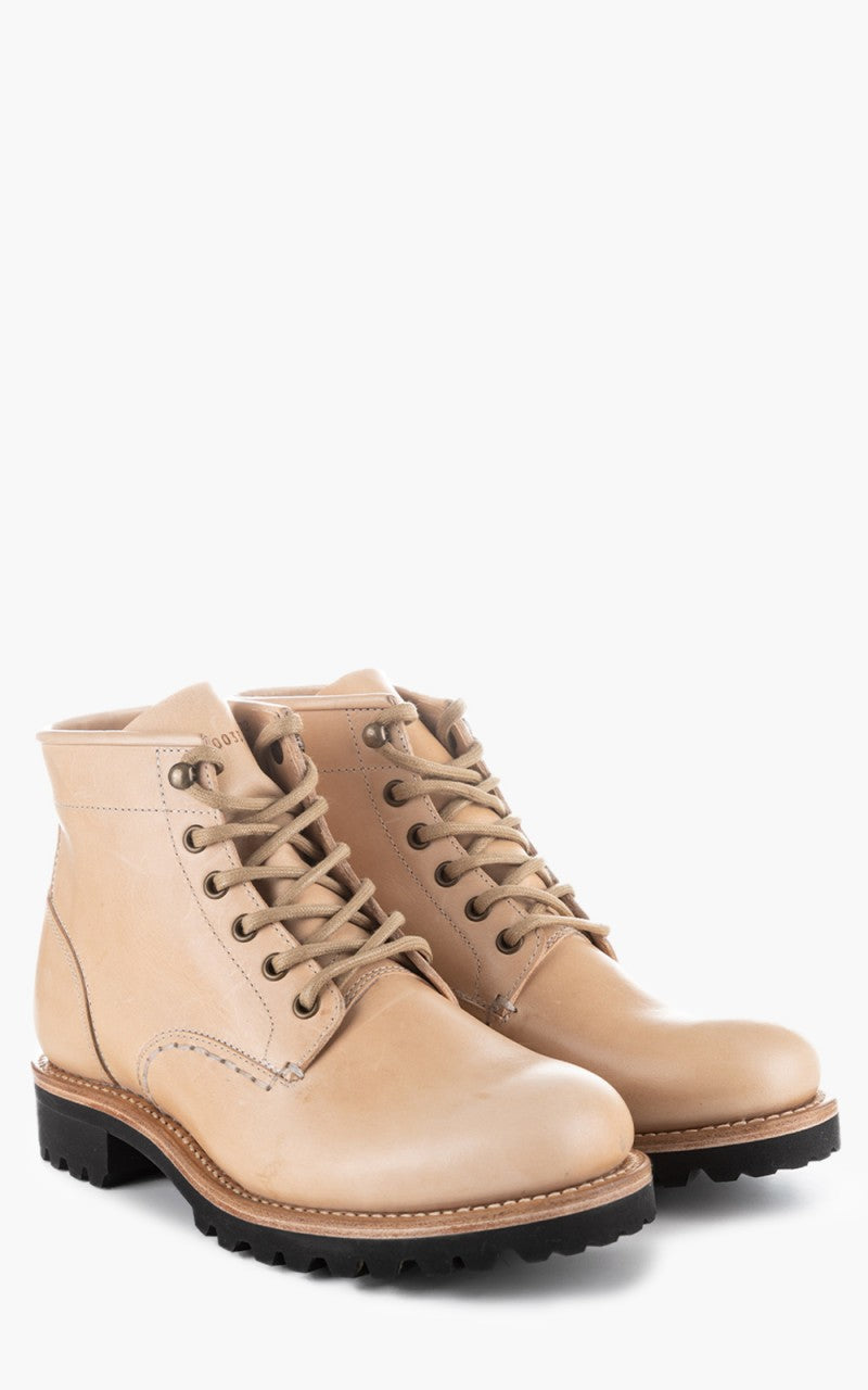 Butts and Shoulders Worker Boot Natural