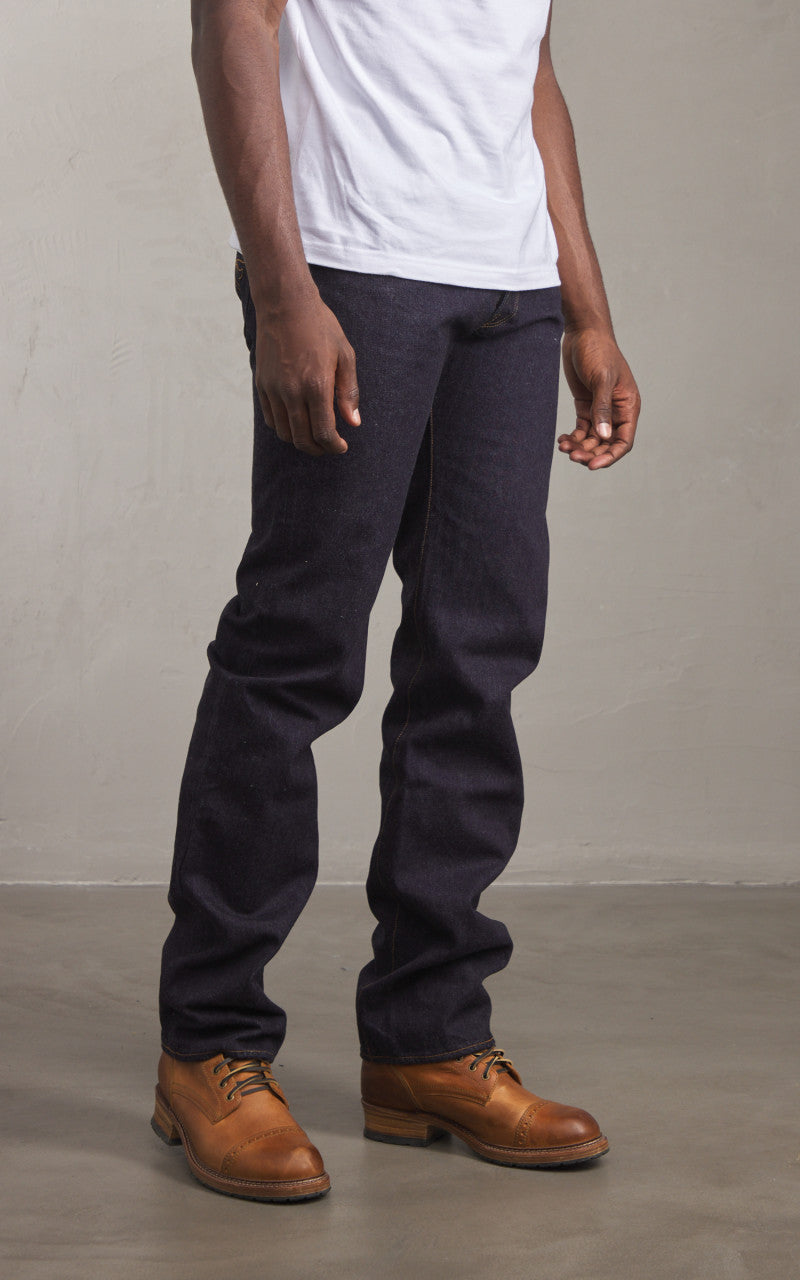 The Flat Head FN-3009 Regular Tapered Jeans Selvedge Indigo 14.5oz