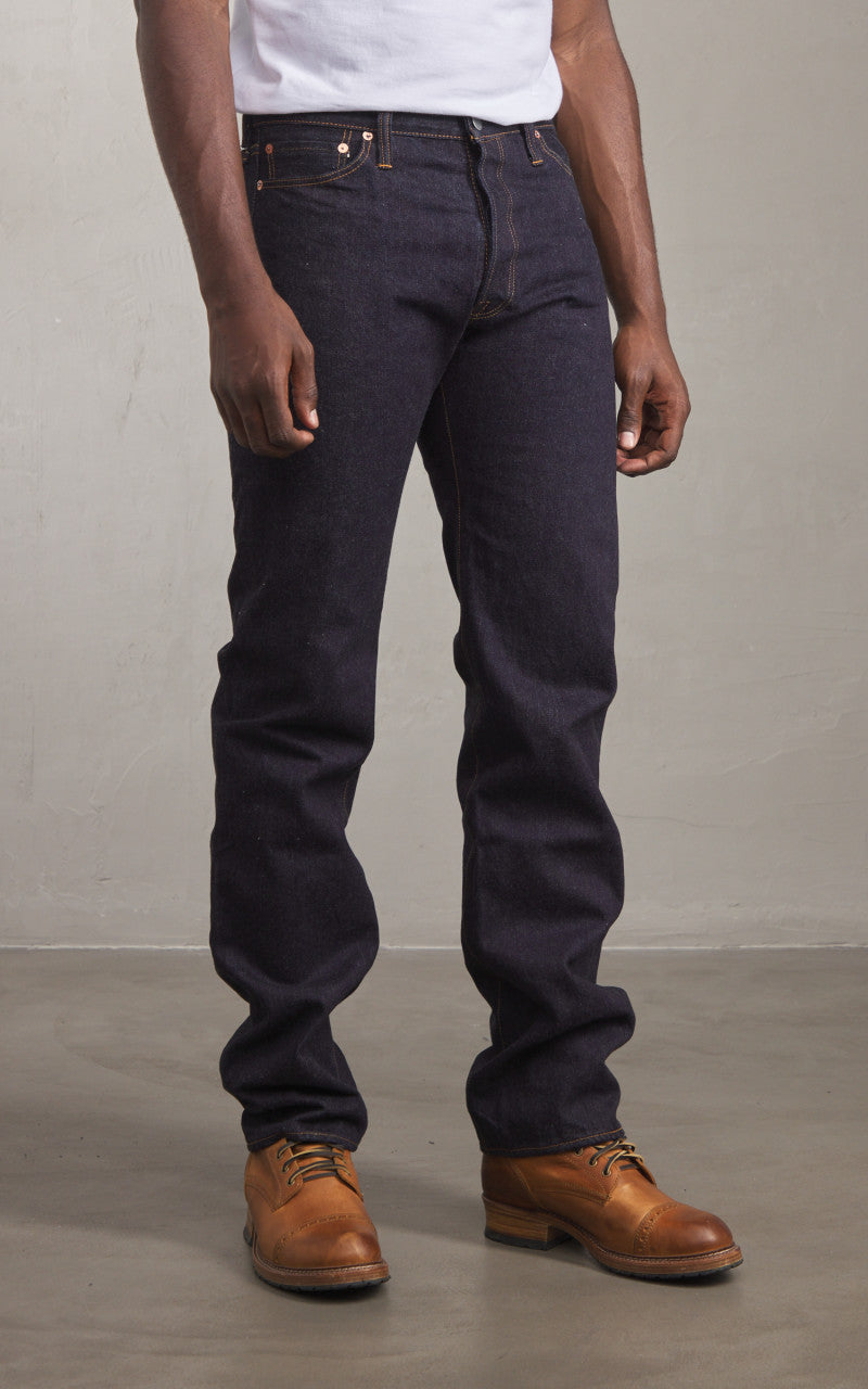 The Flat Head FN-3009 Regular Tapered Jeans Selvedge Indigo 14.5oz