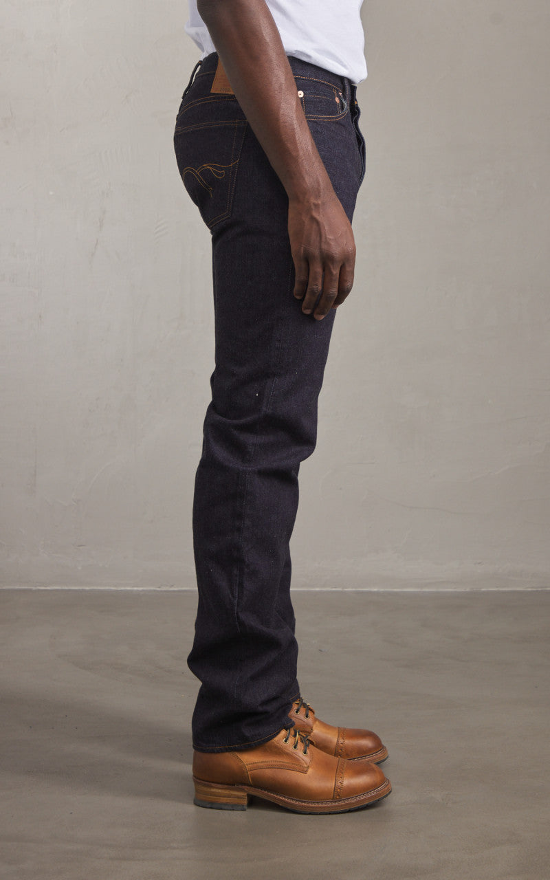 The Flat Head FN-3009 Regular Tapered Jeans Selvedge Indigo 14.5oz