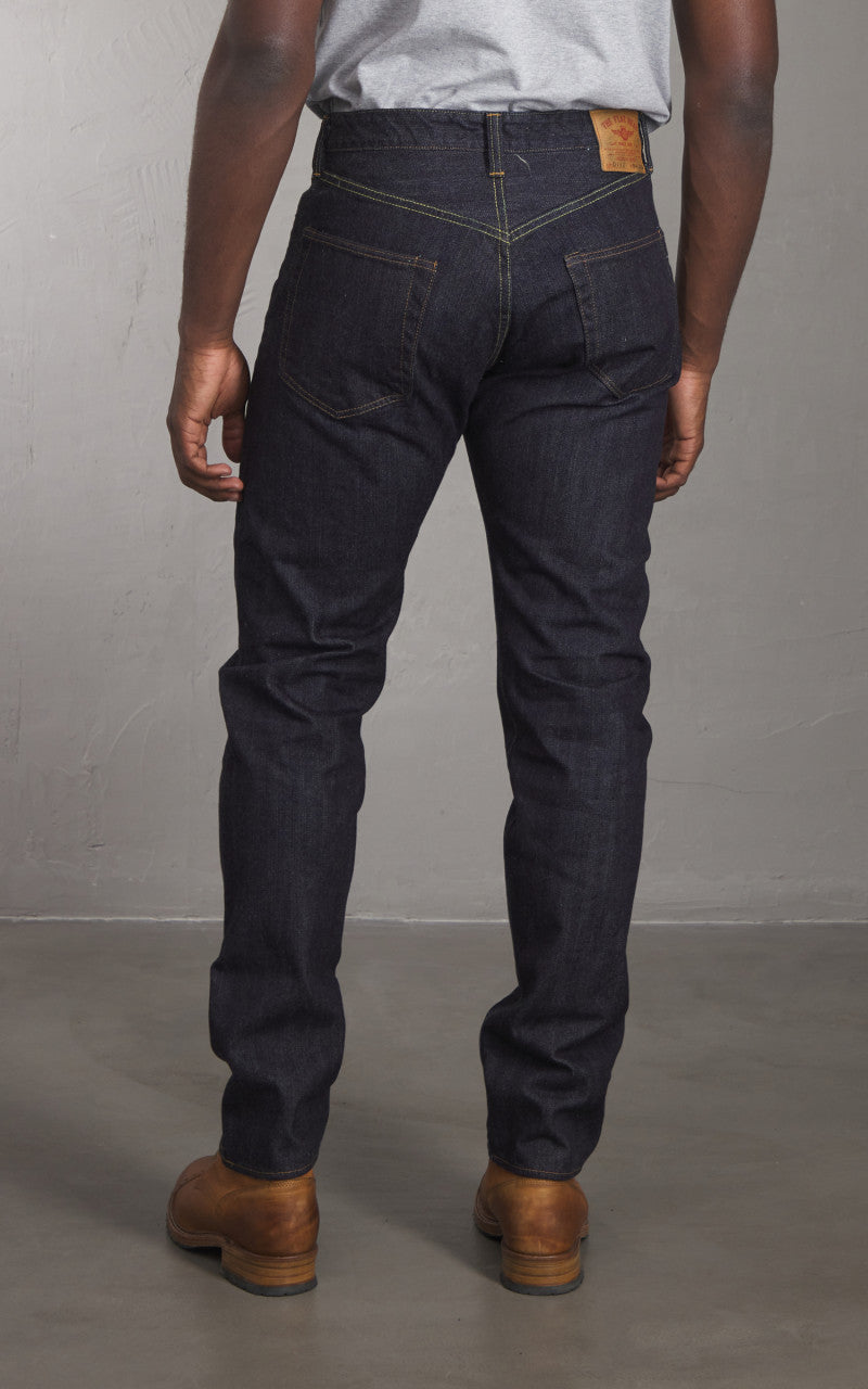 The Flat Head FN-D112 Wide Tapered Jeans Selvedge Indigo 14.5oz