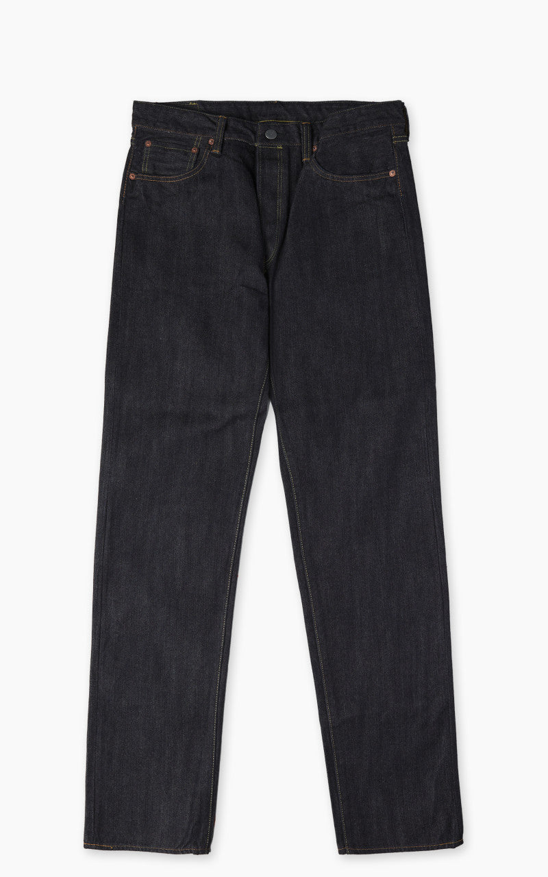 The Flat Head FN-D112 Wide Tapered Jeans Selvedge Indigo 14.5oz