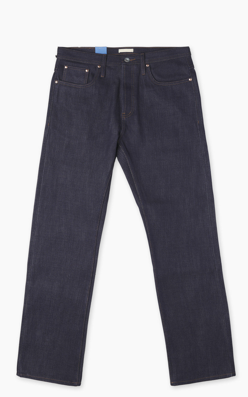 The Unbranded Brand UB321 Straight Fit Heavyweight Selvedge Indigo 21oz