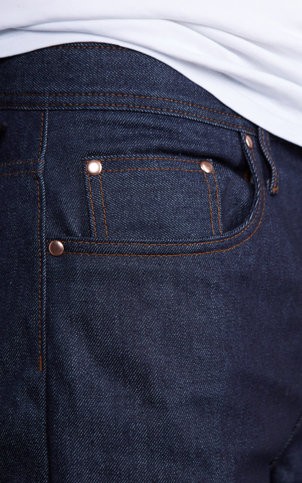 The Unbranded Brand UB701 Wide Fit Selvedge Indigo 14.5oz