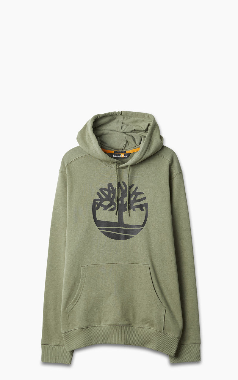 Timberland Tree Logo Hoodie Green